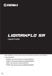 ENERMAX LIGMAXFLO SR ELC-LMF120-SF Instructions D'installation