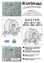 Irrimec MASTER MDT8/2 Mode D'emploi Et D'entretien