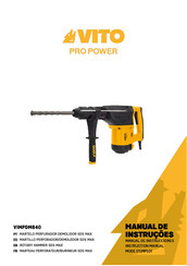 VITO PRO POWER VIMPDM840 Mode D'emploi