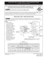 Frigidaire ECWD3011AS Instructions D'installation