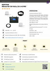 Nikrans NS-13K-Voice Guide Rapide