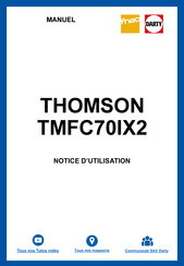 THOMSON TMFC70IX2 Manuel D'utilisation