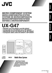 JVC UX-G47 Manuel D'instructions