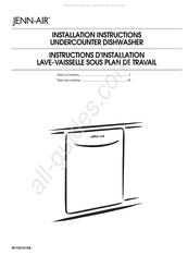 Jenn-Air JDB3200AWS5 Instructions D'installation