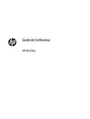 HP HC270cr Guide De L'utilisateur