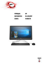 HP All-in-One 24-E010NF Manuel De L'utilisateur