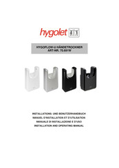 hygolet 70.691W Manuel D'installation Et D'utilisation