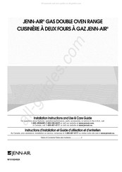 Jenn-Air JGR8895BDS12 Instructions D'installation Et Guide D'utilisation Et D'entretien