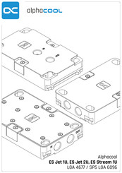 Alphacool ES Stream 1U Mode D'emploi