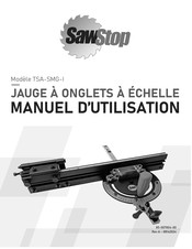 SawStop TSA-SMG-I Manuel D'utilisation