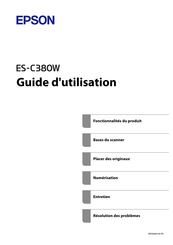 Epson ES-C380W Guide D'utilisation