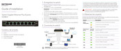 Netgear GS308Ev4 Guide D'installation