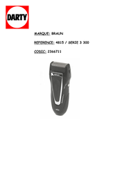 Braun 5747 Mode D'emploi