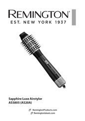 Remington Sapphire Luxe Airstyler AS5805 Mode D'emploi