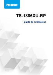 QNAP TS-1886XU-RP Guide De L'utilisateur