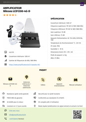 Nikrans LCD1200-4G-D Guide Rapide