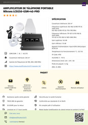 Nikrans LCD250-GSM+4G-PRO Guide Rapide