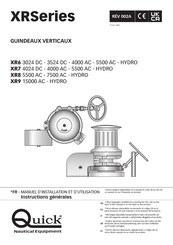 Quick XR Serie Manuel D'installation Et D'utilisation