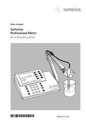 Sartorius PP-15 Mode D'emploi