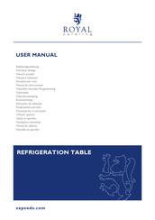 Royal Catering RCST-2D2DR240 Manuel D'utilisation