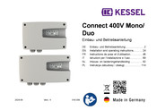 Kessel Connect 400V Duo Instructions De Pose Et D'utilisation