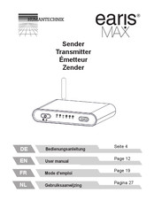 HumanTechnik earisMAX Mode D'emploi