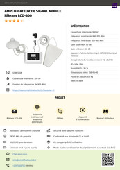 Nikrans LCD-300 Guide Rapide