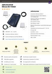 Nikrans NS-1100GD Guide Rapide