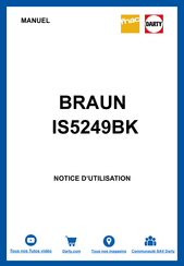 Braun CareStyle 5 IS5249BK Mode D'emploi