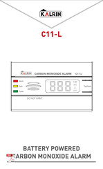 KALRIN C11-L Manuel D'utilisation