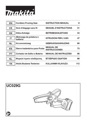 Makita UC029G Manuel D'instructions