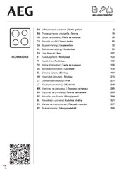 AEG IKE64450XB Notice D'utilisation