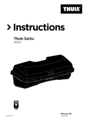 Thule Santu 9094 Instructions