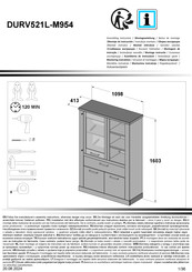 Forte DURO DURV521L-M954 Notice De Montage