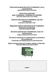 Fagor SBE-700 Instructions Pour L'installation, L'utilisation Et L'entretien