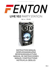 Fenton LIVE102 Manuel D'instructions