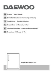 Daewoo CUL0143EWMA0-EU Guide D'utilisation