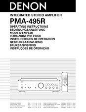 Denon PMA-459R Mode D'emploi