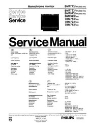 Philips BM7723 Manuel De Service