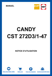 Candy CST 272D3/1-47 Mode D'emploi