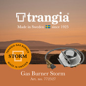 trangia Storm Mode D'emploi