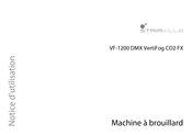 thomann STAIRVILLE VF-1200 DMX VertiFog CO2 FX Notice D'utilisation