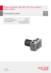 HAWE Hydraulik PE Documentation Produit