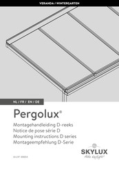 SKYLUX Pergolux D Serie Notice De Pose