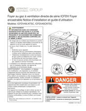 Vermont Castings ICFDV40LNTSC Notice D'installation