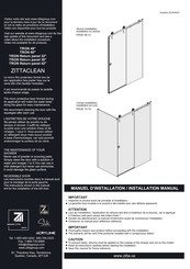 Zitta ZITTACLEAN TRION return panel 42 Manuel D'installation