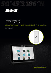 B&G Zeus S Guide De L'application