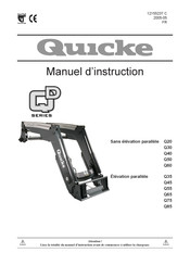 Quicke Q50 Manuel D'instructions