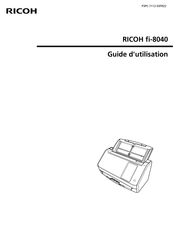 Ricoh fi-8040 Guide D'utilisation