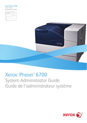 Xerox Phaser 6700 Guide De L'administrateur